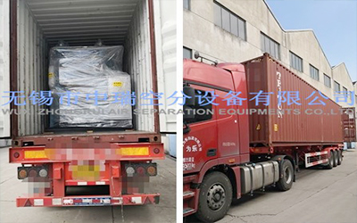 整套中瑞制氧系統(tǒng)入裝40尺高柜，發(fā)貨中東地區(qū)